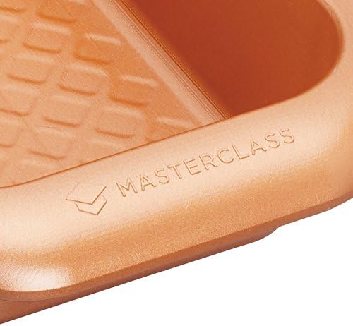 Kitchen Craft MasterClass Smart Ceramic Stacking Non-Stick 2 lb Loaf Tin, Copper Finish, 24.5 x 15 cm