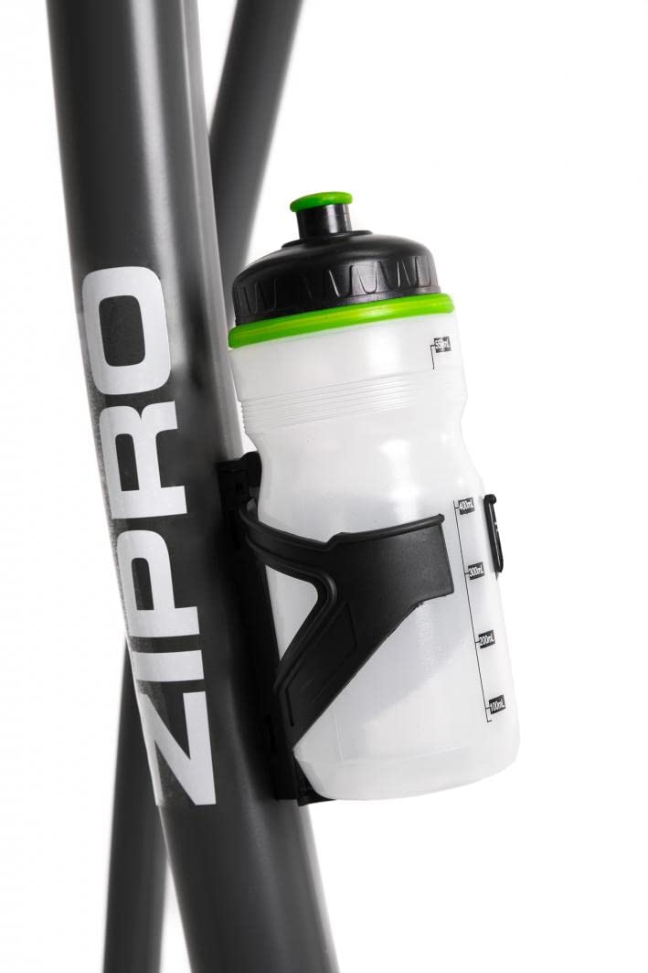 Zipro Neon Magnetico Crosstrainer per Uso Domestico Fino a 120 kg - Trainer ellittico a 8 Livelli di Resistenza con Computer per misurare Le pulsazioni, Le Calorie, la Distanza, la velocità - in Nero