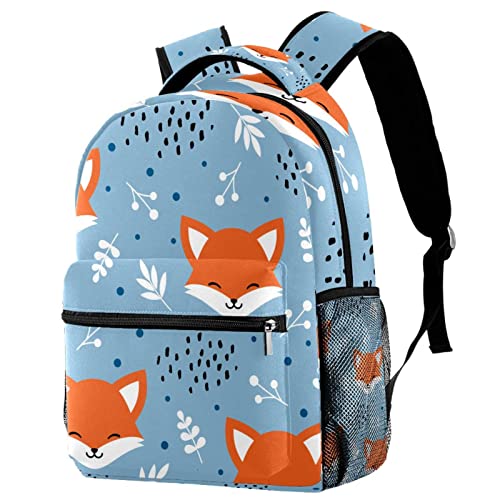 Sac à dos porte-bouteille renard pour ranger les affaires d'école