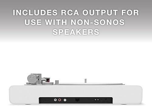 Miniatura 6 de Victrola Stream Carbon - Tocadiscos de vinilo de 33-13 y 45 RPM, funciona con Sonos de forma inalámbrica, cartucho de alta precisión,