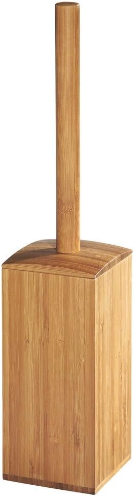 iDesign Formbu Square Bowl Brush, Bamboo Brown