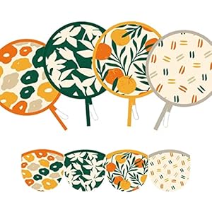 Sujjy Kompakt Faltbare Handventilatoren 4er-Set