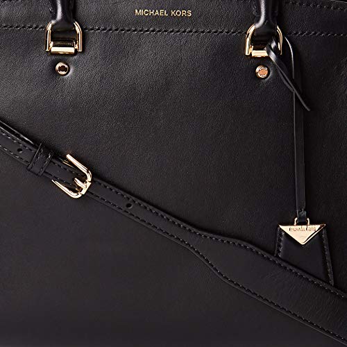 Michael Kors Satchel, Borsa a Tracolla Donna, Nero...
