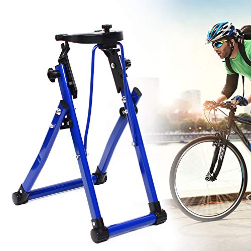 Fetcoi Foldable Bike/Bicycle Tire Wheel Truing Stand, Foldable Home Mechanic Truing Stand Suitable For 24" /26" /28" Wheels, Blue #TOP4