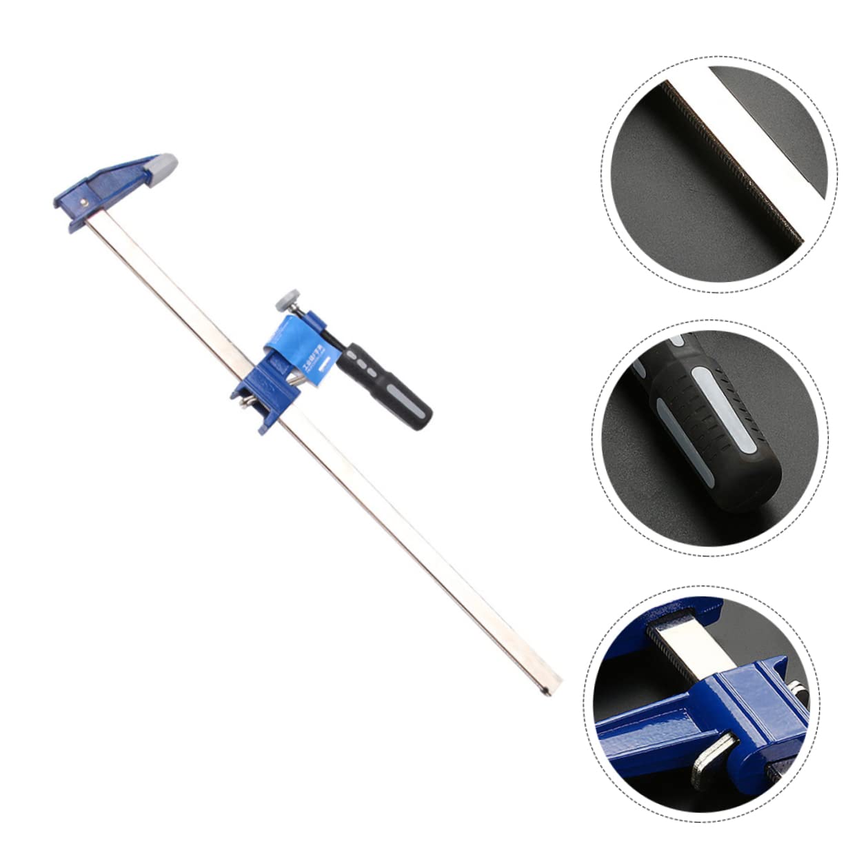 Hemobllo Abrazadera Rápida F para Carpintería Clip Azul, Material Plástico y Acero, Herramienta Cómoda y Versátil para Carpinteros Profesionales