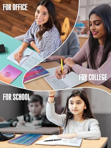 Image of DOODLE A5 Soft Spiral Notebook With Elastic Band Closure & Pen Holder | 160 Ruled Paper | Beautifully Printed PP Cover | Perfect for School, College & Office Use - Radiant Joy
