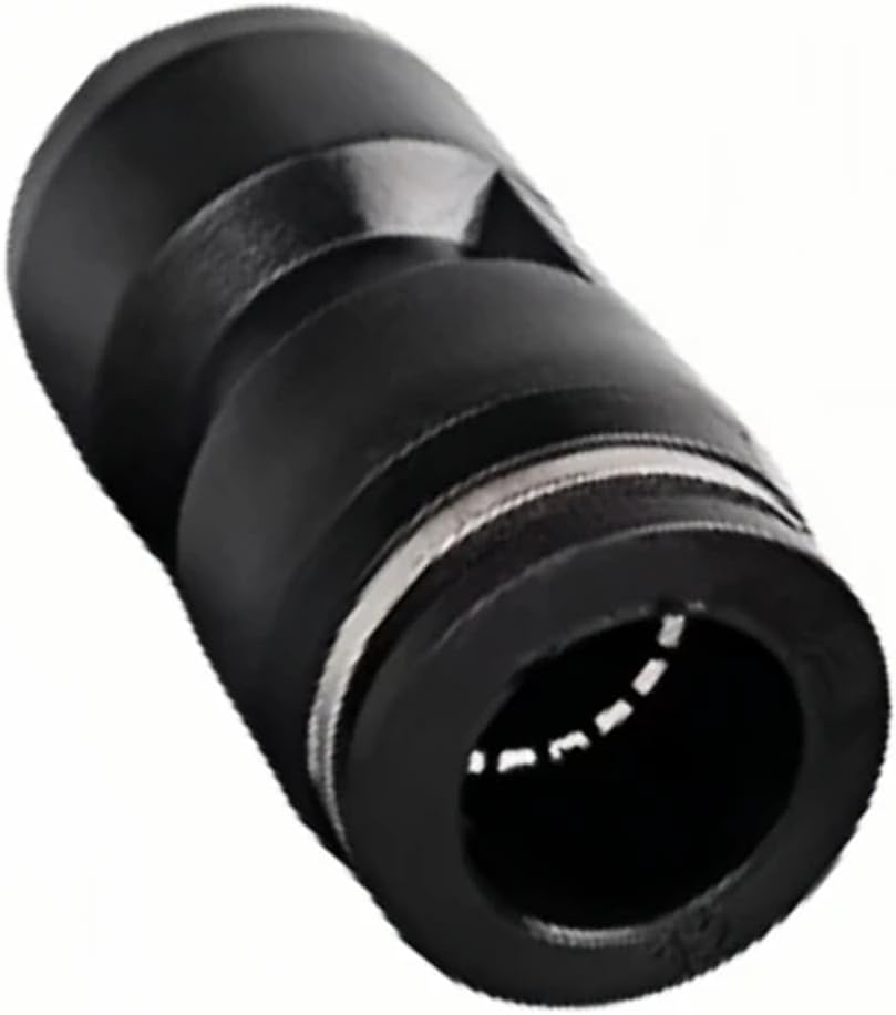 Pneumatic Connect Coupler Push to Connect Air Fitting Kit for 4/6/8/10/12/16mm Tubing PU PY PE PV Nylon Hose Water Pipe(PV,8MM_10PCS)
