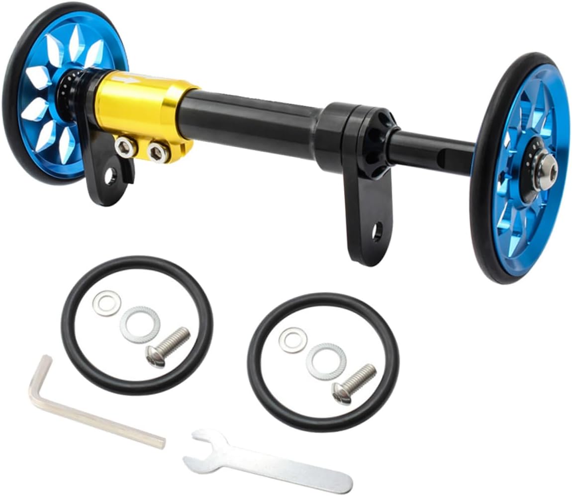 KOMBIUDA 1set Telescopic Rod for Folding Push Wheel Accessory for Lightweight Folding Configuration