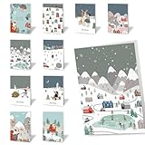 Ces cartes sont fabriquées en papier recyclé et avec des encres écologiques respectueuses de l'environnement. Fabriquées en Espagne
