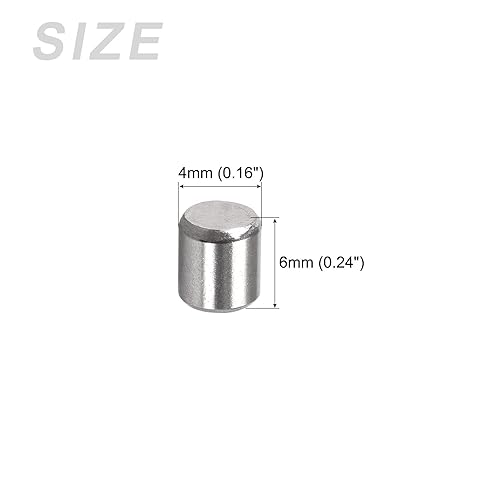 Miniatura 7 de Pasador de clavija (0.157 in x 0.394 in), 50 unidades, clavijas de soporte de estante de acero inoxidable 304 elementos de sujeción - para