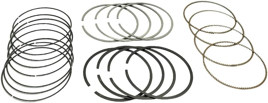 STD Engine Piston Ring Set, Premium Steel Piston Rings Compatible with Chrysler/with Dodge/with JEEP/with MITSUBISHI/with HYUNDAI/with KIA 200 2.4L DOHC 16V, 5191424AA 23040-25200