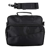 Gran capacidad: tiene una correa de hombro diagonal y un diseño portátil. El diseño interior tiene una bolsa principal separada y 6 bolsillos para discos ópticos. Se pueden equipar 2 bolsillos de malla con cable HDMI y cable de carga. Hay un bolsillo grande debajo de la bolsa de malla para guardar otros accesorios. La bolsa puede contener 2-3 asas, y la bolsa más externa puede contener la base de Xbox one X