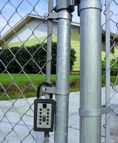 Kidde AccessPoint 001166 KeySafe 3-Key Portable Push Button Key Safe Box, Titanium Gray thumbnail 3