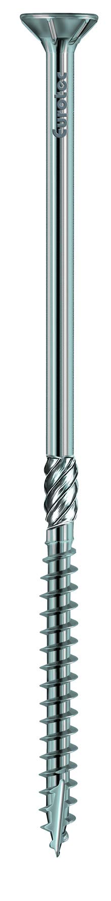 Eurotec Paneltwistec Senkkopf Universalschraube Stahl blau verzinkt Torx, 5,0 x 100 mm, 200 Stück