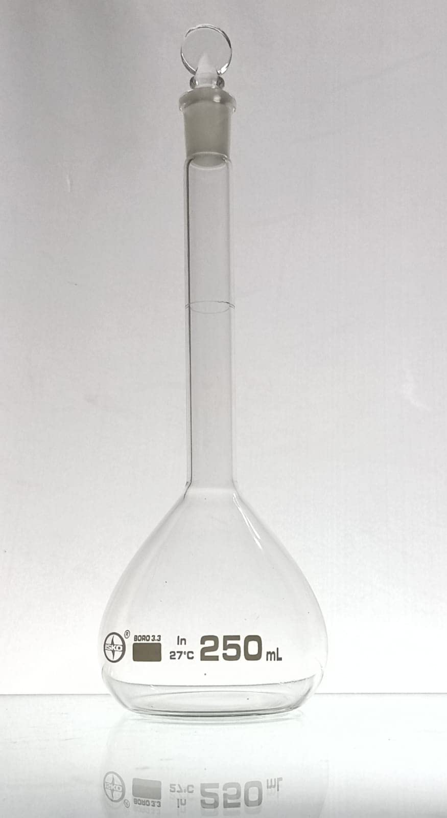 Buy ISKO Laboratory Volumetric flask With Glass Stopper, Measuring
