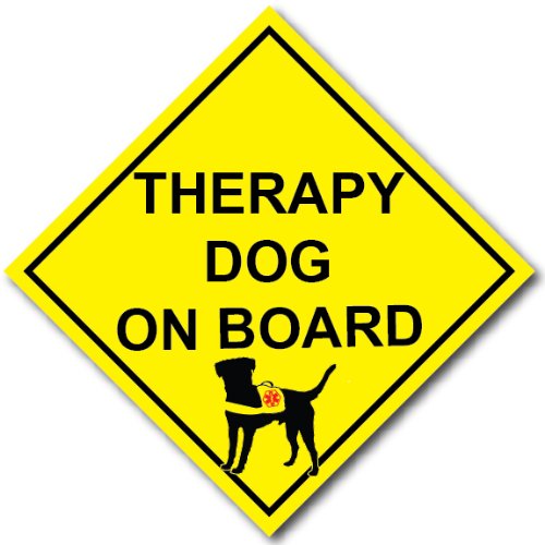 Colorsurge LLC Service Dog on Board Decal (Therapy)