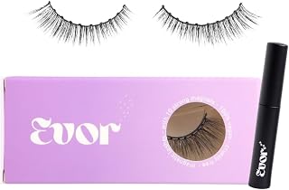 EVOR Magnetic Eyelashes (Date Night) with Free Magnetic Eyeliner | Reusable Lightweight Lash Set for Natural Eye Makeup | ... Price In India