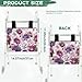 Uacyareni Walker Bag Purple Rose for Four Wheel Rollator Gifts for Seniors in Assisted Living Wheelchair Accessories Replacement Wheelchair Bag