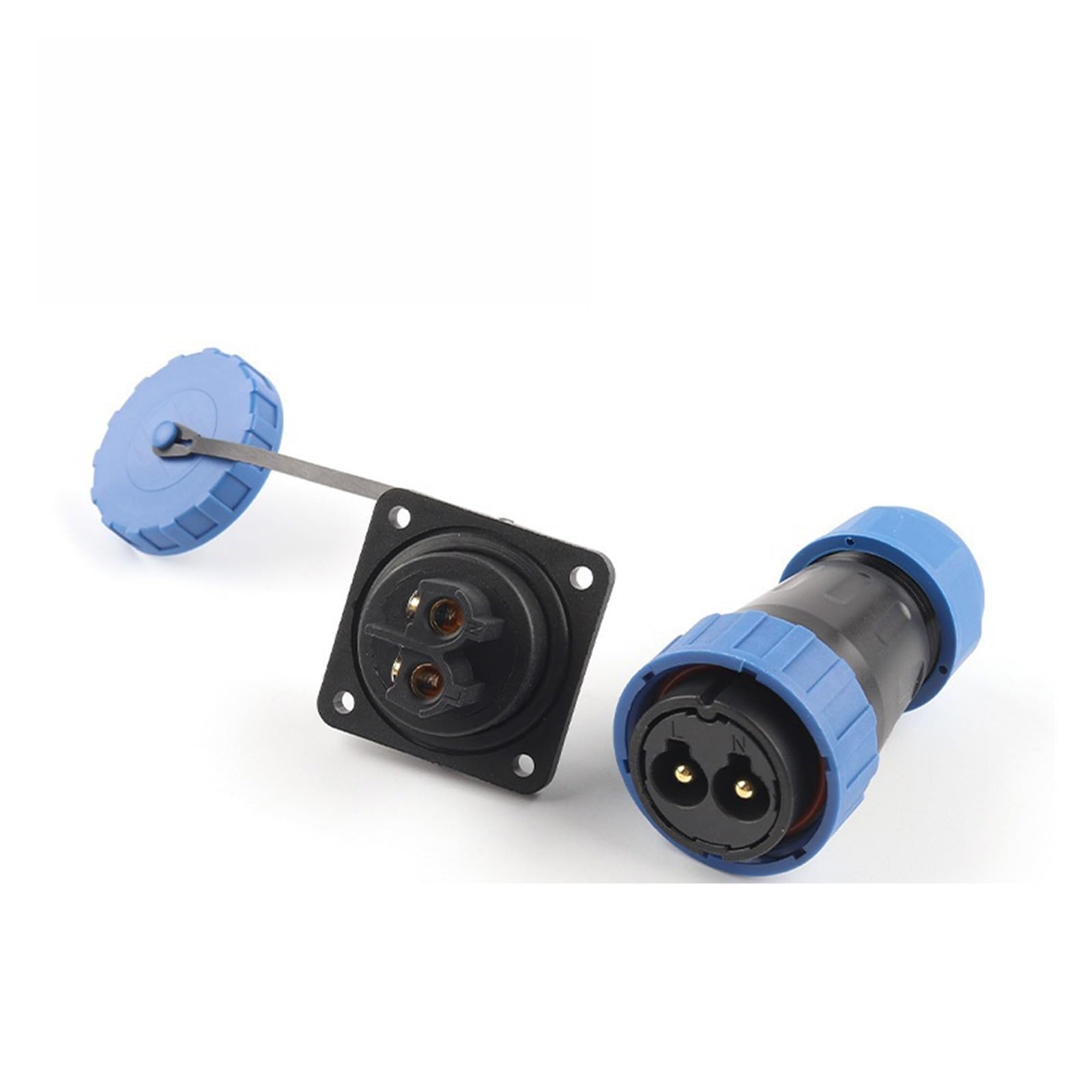 Connecteur rapide LP28-2S étanche IP68 contre coupures sans soudure
