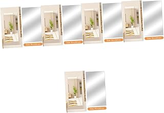 BESPORTBLE 5 Pçs Rolo Adesivo De Parede Espelho Guarnição Decalques De Parede Para Sala De Estar Adesivos De Parede Removíveis Espelho Adesivos De Parede À Prova De Água Decoração Adesivos