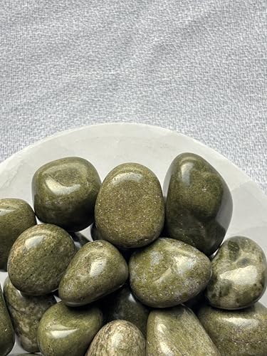 Image of Tumbled Stones, Natural Crystal Healing Stones, Home Office Decor, Aquarium Decorative Pebbles, Vase Fillers (Vasonite, 50)