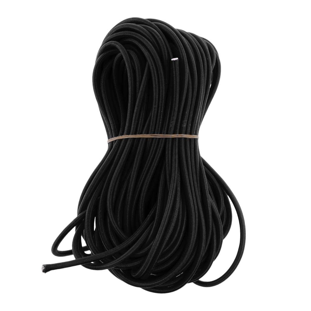 Cuerda Elástica Redonda de Resistente de 6 Mm, 1-50 Metros - Resistente Y Duradera, 30 m