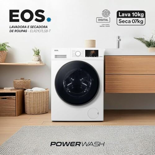 Lava e Seca EOS 10,1kg Power Wash Branco ELR2107LSB 220V #3