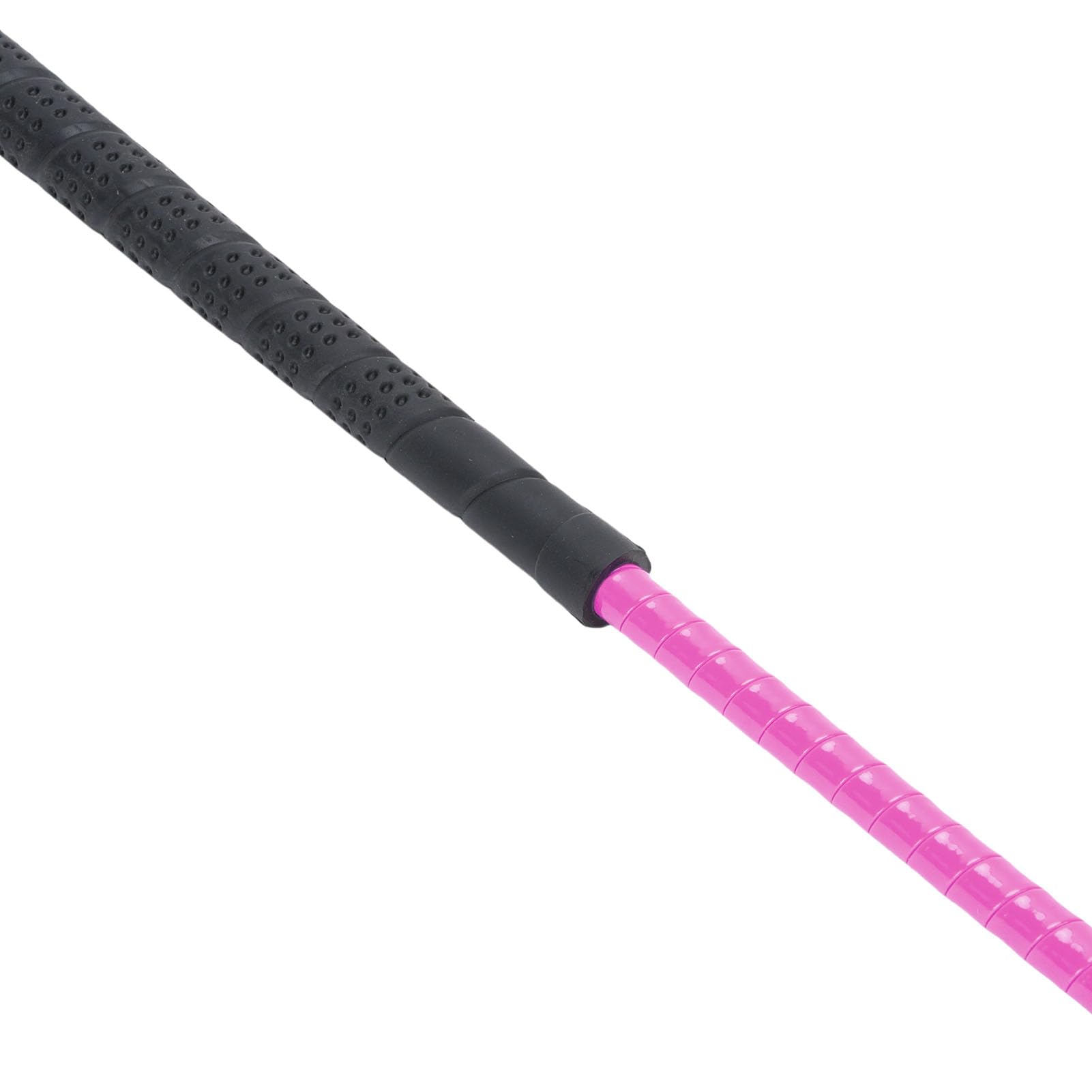 Fabater Frustino da Equitazione con Pelle Verniciata e Manico in Silicone Antiscivolo per Allenamenti di Corse di Sport Equestri 65 Cm