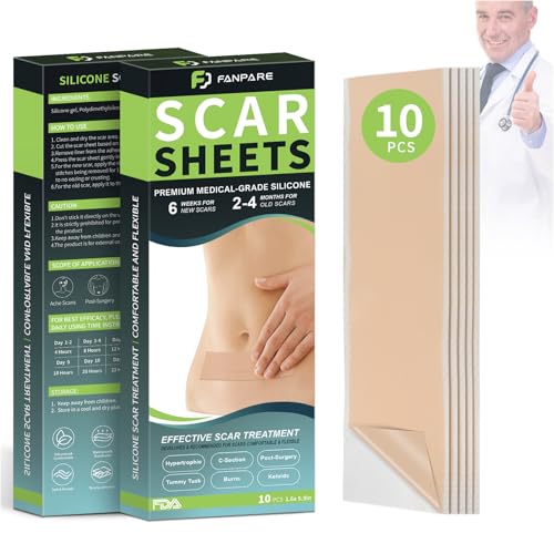 Medical Grade Silicone Scar Sheets Scar Tape (1.6
