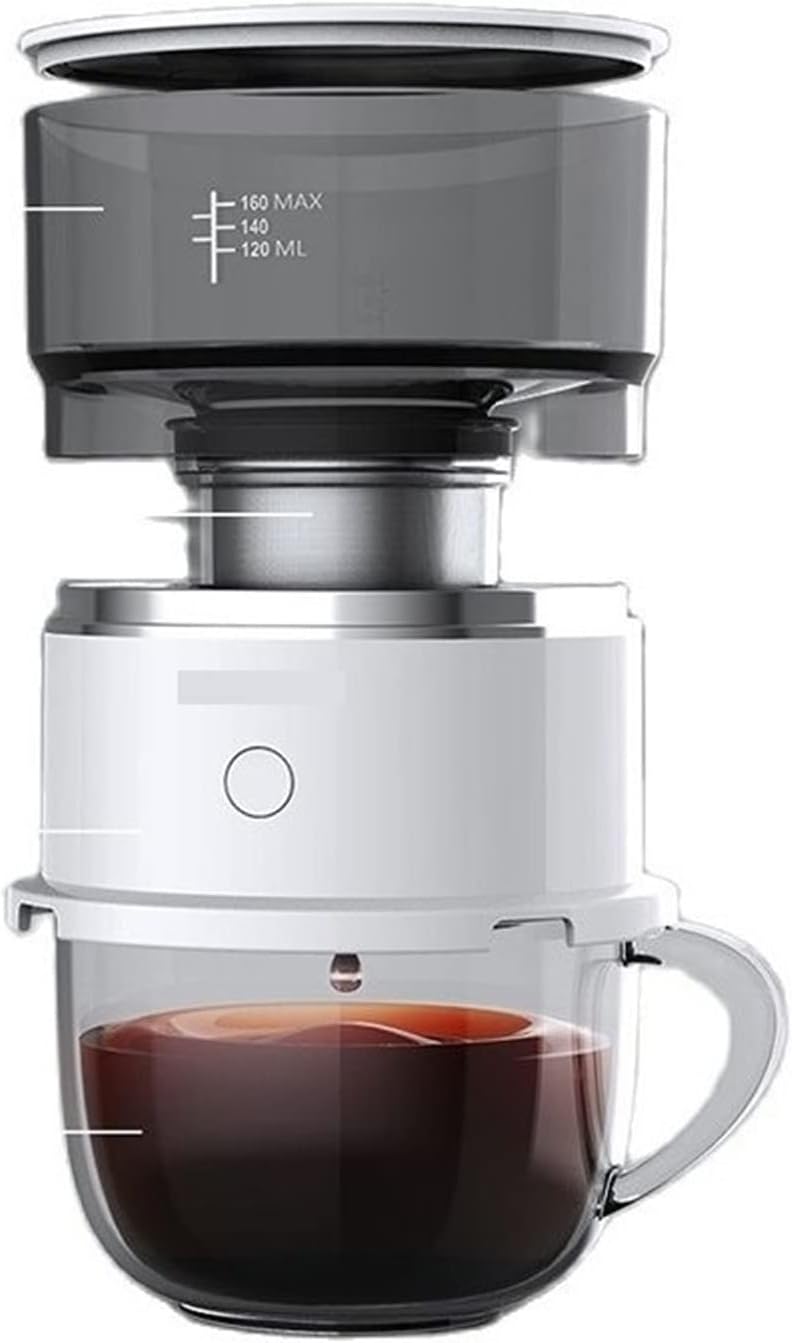Cafetera Semi Automática de Goteo Compacta para Hasta 5 Tazas
