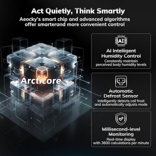 image for 4500 Sq.Ft Most Efficient Energy Star 2024 Dehumidifier,AEOCKY Max 74 