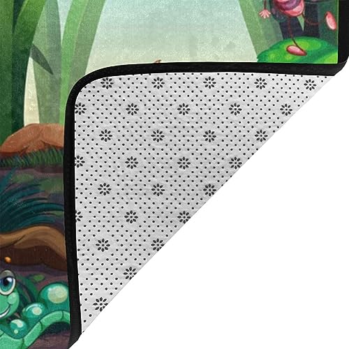 Tapis de sol doux BAFAFA antidérapant pour le yoga et le jeu - 4