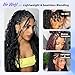 Deep Wave Human Braiding Hair for Boho Braids – 10 Inch 40g 1 Bundles/Pack Natural Black, 100% Unprocessed 12A Brazilian Virgin Hair Bulk, No Weft, Wet & Wavy Curly Knotless Extensions