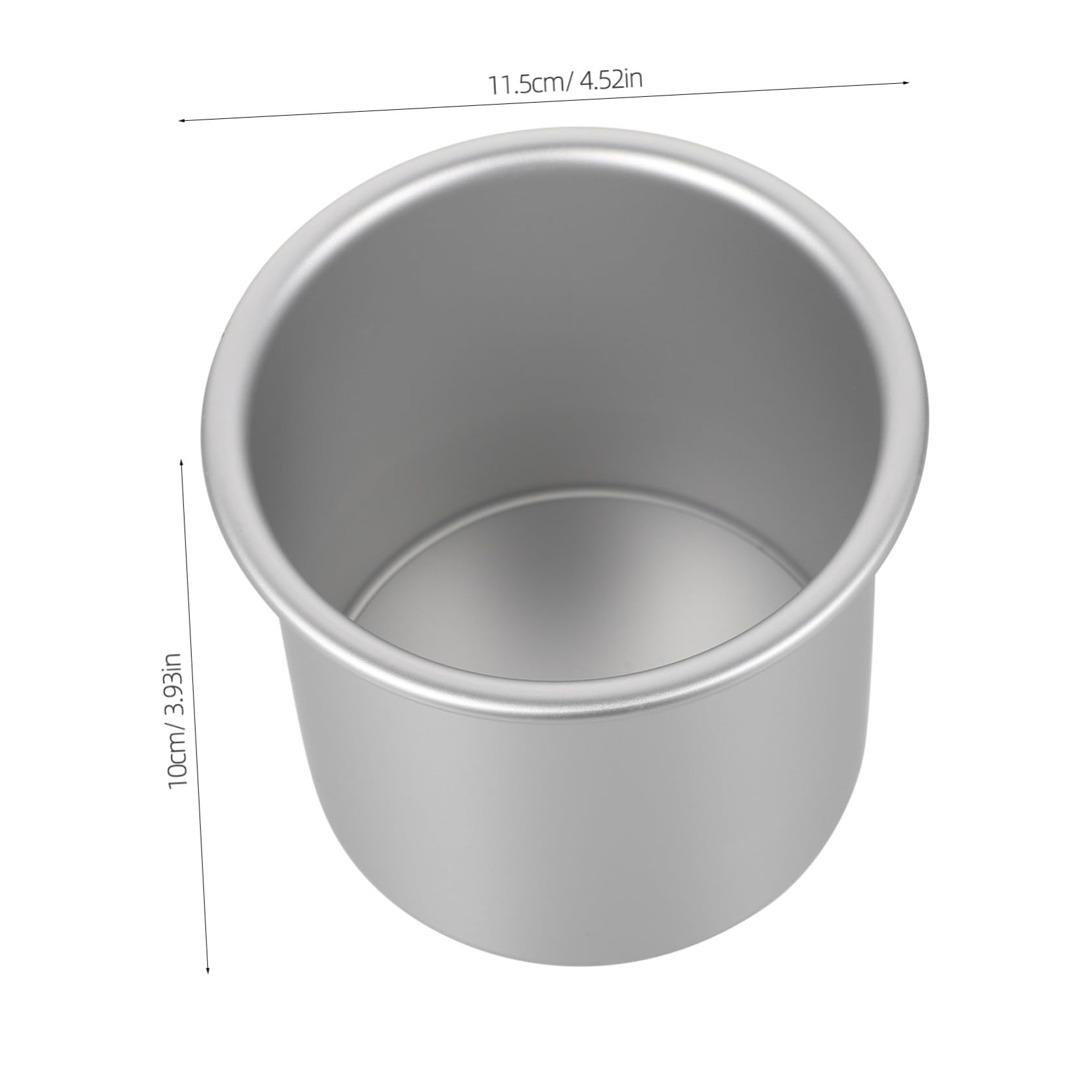 Abaodam 3pièces Moule à Gâteau Antiadhésif Moule à Chiffon Élevé Pour Gâteaux Pour Pâtisserie Et Cheescakes Démoulage Facile Et Résistant