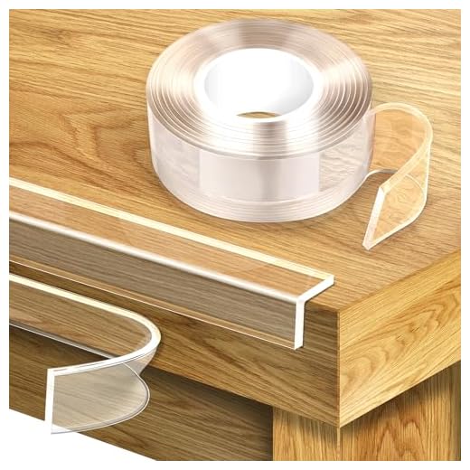 Corner Protectors Baby Proofing,Clear Corner Protector,Soft Edge Protector 6.6ft(2M) Corner Guards Furniture Corner&Edge Safety Bumpers with Upgraded Strong Adhesive for Furniture&Sharp Corners