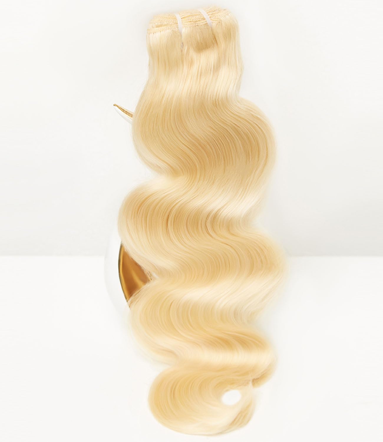 MLIP Raw Bundles Human Hair Body Wave, No Tangle Shedding, Keep Texture Silky Soft After Multiple Washes, 15A Raw Indian Hair Bundles 24 Inches,613