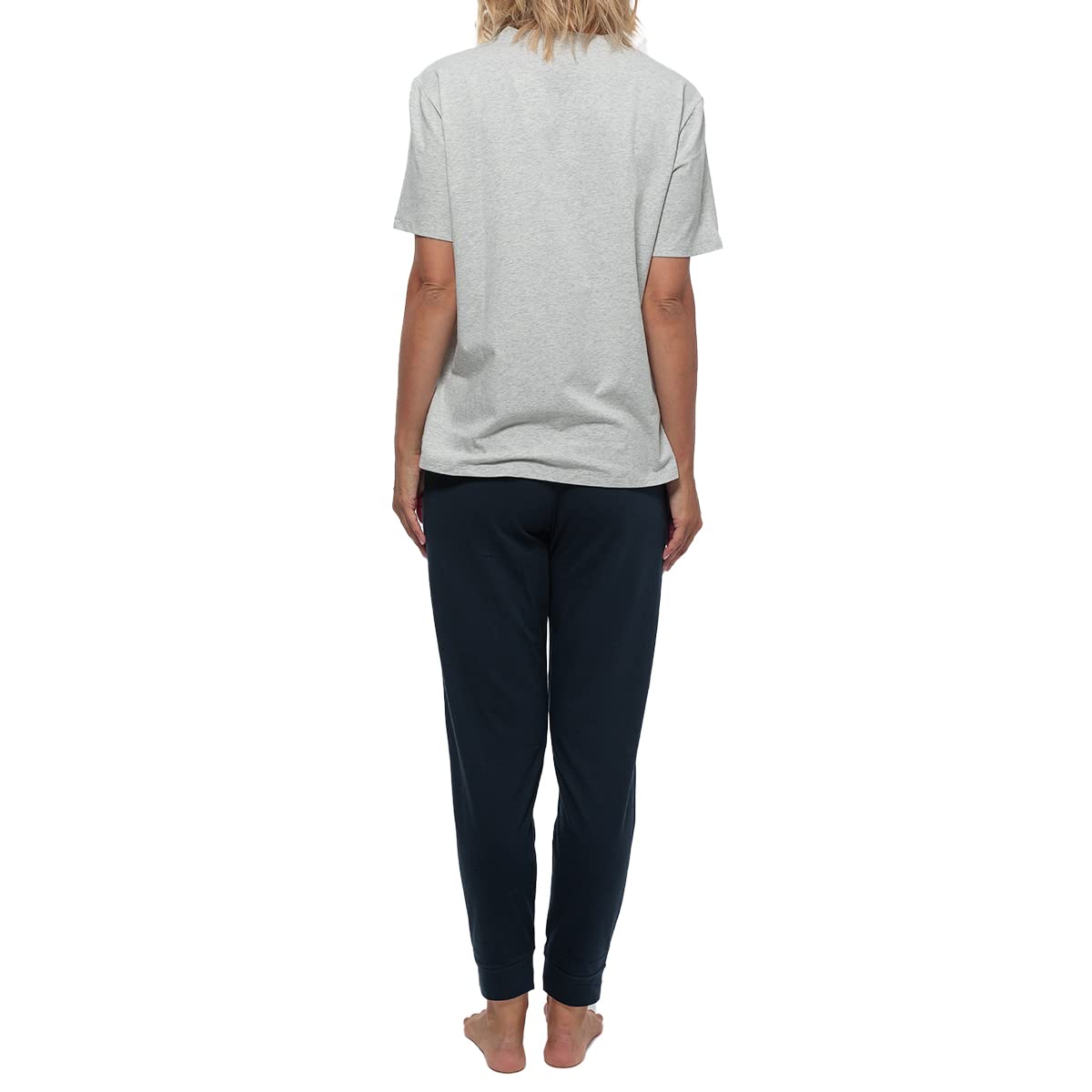 Schiesser - Mix - Damen - Organic Cotton - Schlafanzug lang - Pyjama - Nachtwäsche
