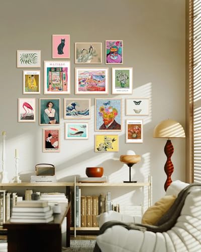 Décoration murale éclectique et affiches sur toile bohème KBKBART