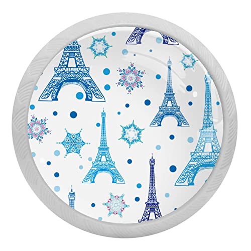 Poignées de placard fluorescentes Tour Eiffel en acier inoxydable - 2