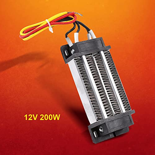 Electric Insulated Ceramic Thermostatic High Power Ptc Heating Element Heater 200W Dc 12V #TOP5