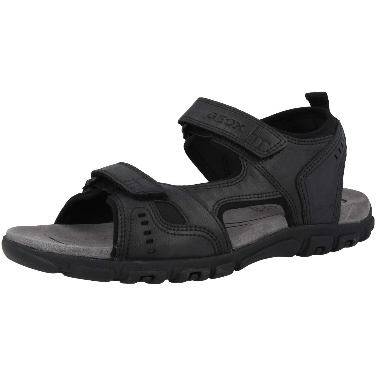 Geox U Sandal Strada A, Sandali Punta Aperta Uomo