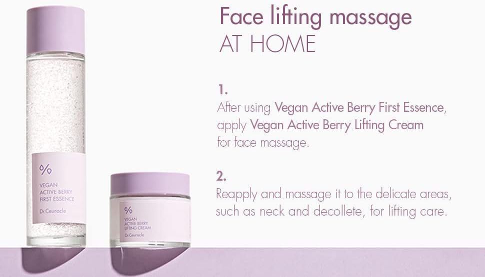 leegeehaam Dr.Ceuracle Vegan Active Berry First Essence - Antioxidant Hydrating Serum with Resveratrol Capsules for Rejuvenation (150ml / 5.07 fl. oz.) - Image 8