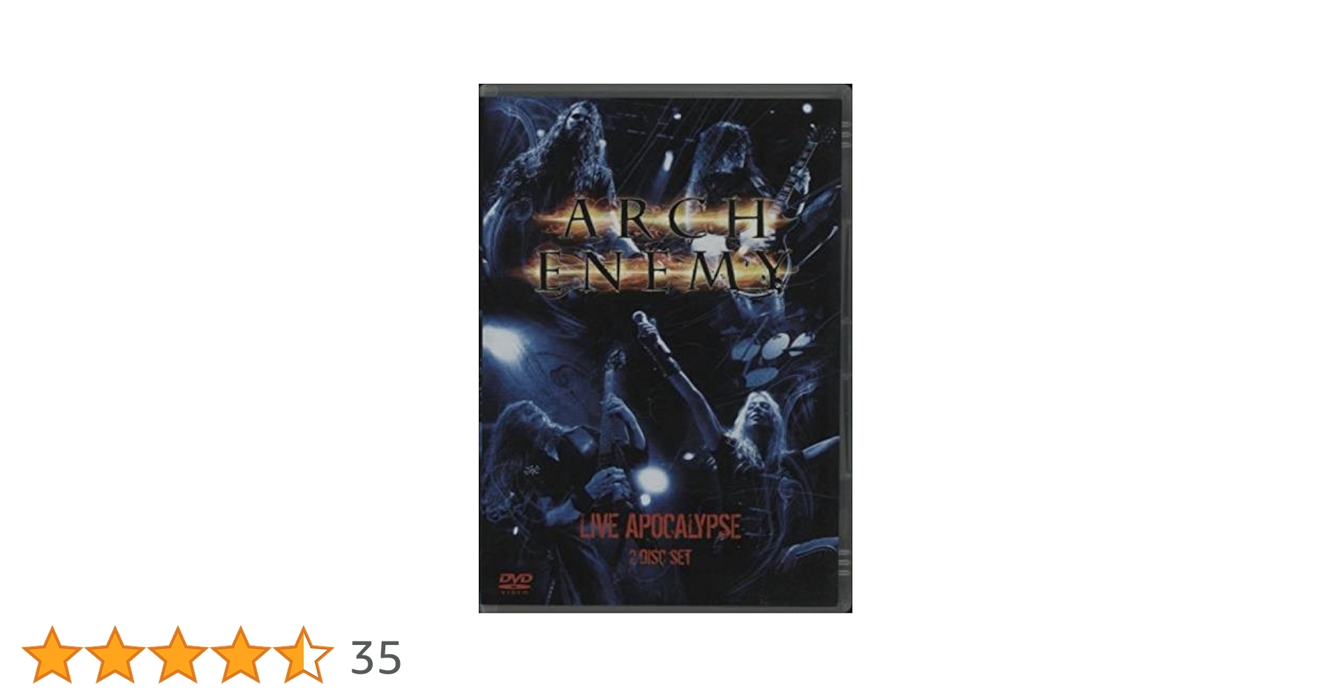 (未使用･未開封品)LIVE APOCALYPSE [DVD] Arch Enemy – Live Apocalypse – 2 x DVD (All Regions, DVD