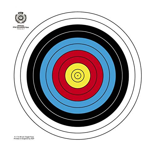 Papel Diana FITA 60x60 cm Paintball, Airsoft, Softball, Tiro Deportivo, Tiro recreativo,...