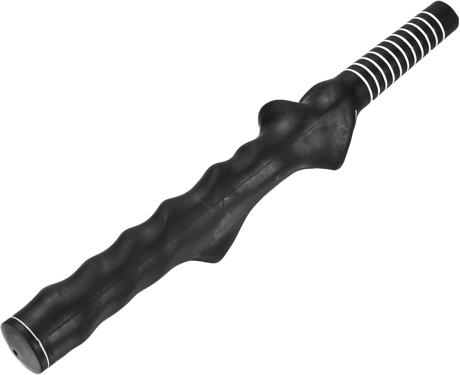 PATIKIL Golf Club Training Grip, 0.36" Right Handed Teaching Practice Swing Non-Slip Auxiliary Aid Correction for Golf Trainer Beginner, Black