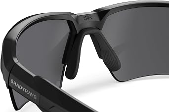 Shady Rays Talon Mens - Semi-Rimless Sporty Polarized Mens Sunglasses