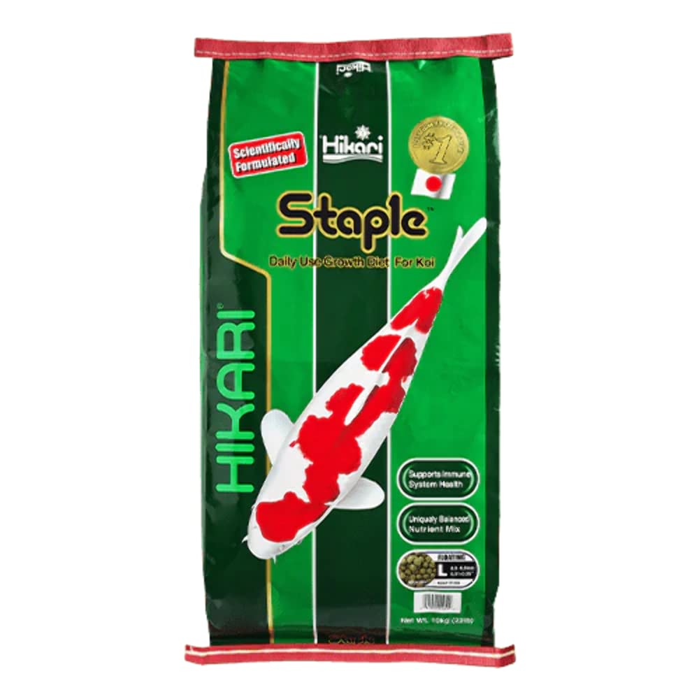 Hikari Staple Koi Food Large Pellet - 22 lbs - Review, Price and Buying Guide