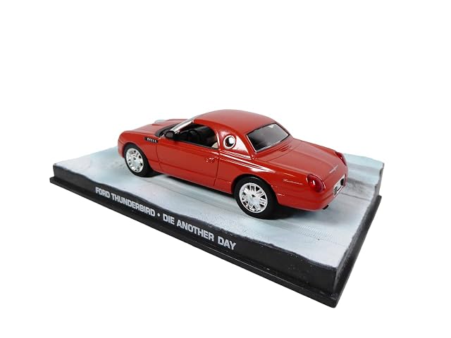 Foto 3 de 8 de JAMES BOND - Coche a Escala 1/43 Compatible con Ford Thunderbird 007 de la película: Muere Otro día - KY14SP