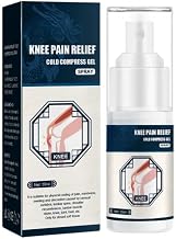 Knee Pain Relief Cold Compress Gel Spray for Joint & Muscle Pain | Fast Cooling Formula for Knee Back Shoulder & Neck Pain Relief | Soothing Spray for Sprains, Swelling & Stiffness | 35ml (100_Gm, Pack Of_1)