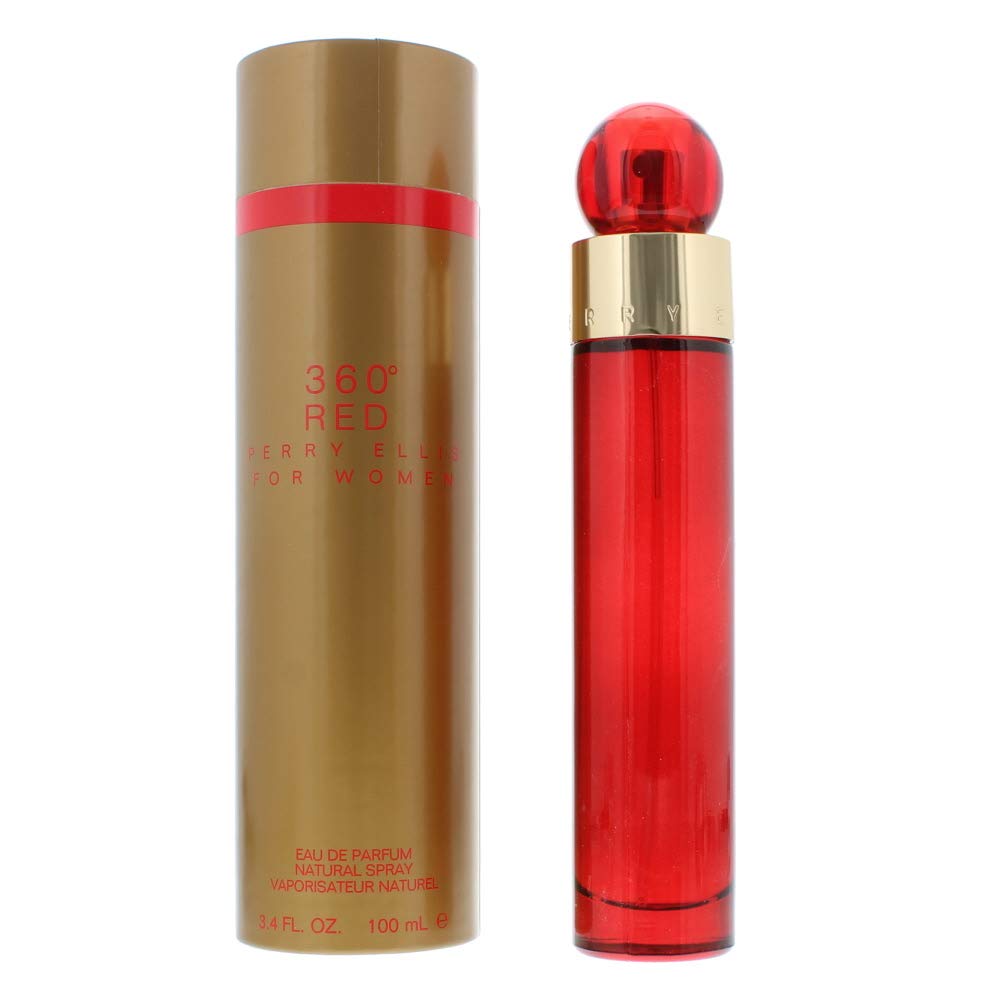 Perry Ellis 360 Red By Perry Ellis For Women. Eau De Parfum Spray 3.4 Oz.